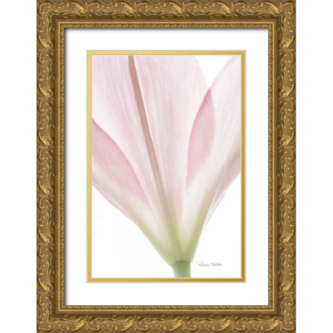 Transparent Lily I Gold Ornate Wood Framed Art Print with Double Matting by Murdock, Ramona