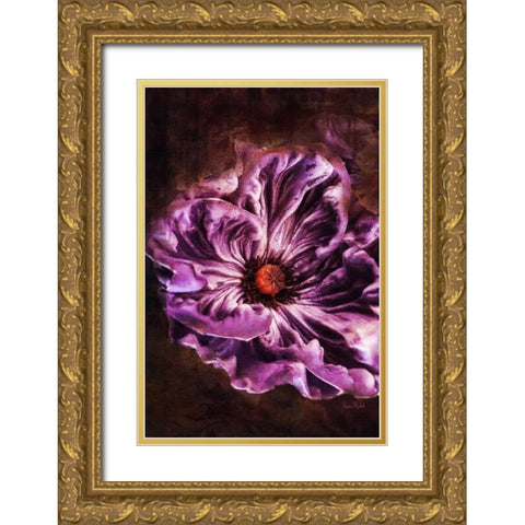 Royal Purple Gold Ornate Wood Framed Art Print with Double Matting by Murdock, Ramona