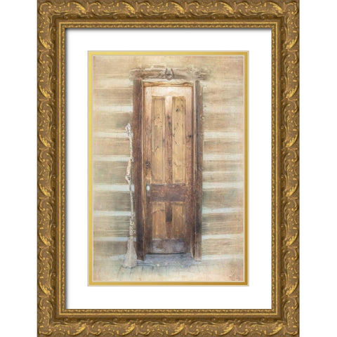 The Witchs Door Gold Ornate Wood Framed Art Print with Double Matting by Murdock, Ramona