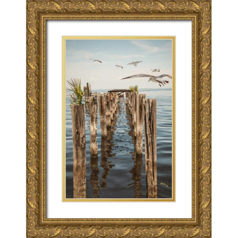 Quite Abandoned Gold Ornate Wood Framed Art Print with Double Matting by Murdock, Ramona