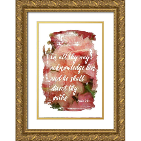 In All They Ways Gold Ornate Wood Framed Art Print with Double Matting by Murdock, Ramona
