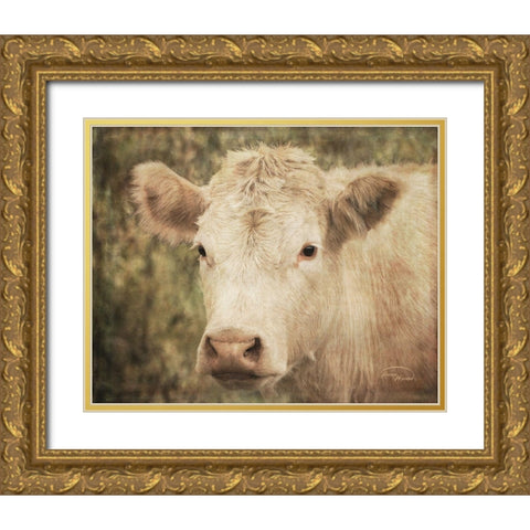 Flossie Mae Gold Ornate Wood Framed Art Print with Double Matting by Murdock, Ramona