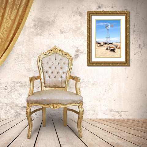 On a Lazy Afternoon Gold Ornate Wood Framed Art Print with Double Matting by Murdock, Ramona