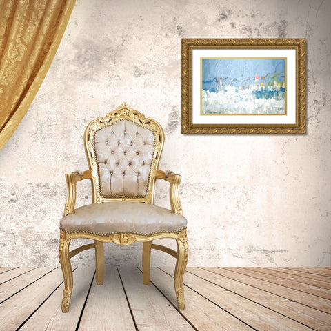 Pretty Little Baubles Gold Ornate Wood Framed Art Print with Double Matting by Murdock, Ramona