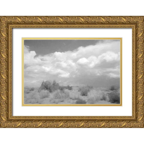 Far Fetched Gold Ornate Wood Framed Art Print with Double Matting by Murdock, Ramona