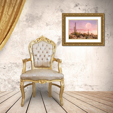 Surreal Event Gold Ornate Wood Framed Art Print with Double Matting by Murdock, Ramona