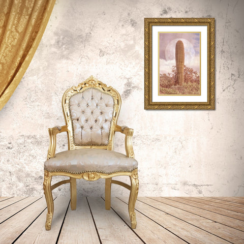 One Alone Gold Ornate Wood Framed Art Print with Double Matting by Murdock, Ramona