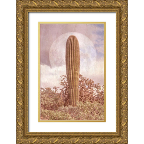 One Alone Gold Ornate Wood Framed Art Print with Double Matting by Murdock, Ramona