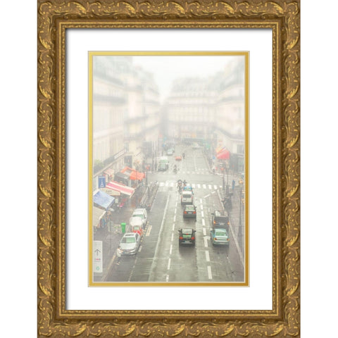 Upstairs Looking Down II Gold Ornate Wood Framed Art Print with Double Matting by Murdock, Ramona