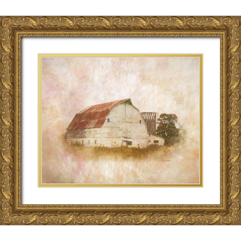 Somewhere in Missouri Gold Ornate Wood Framed Art Print with Double Matting by Murdock, Ramona