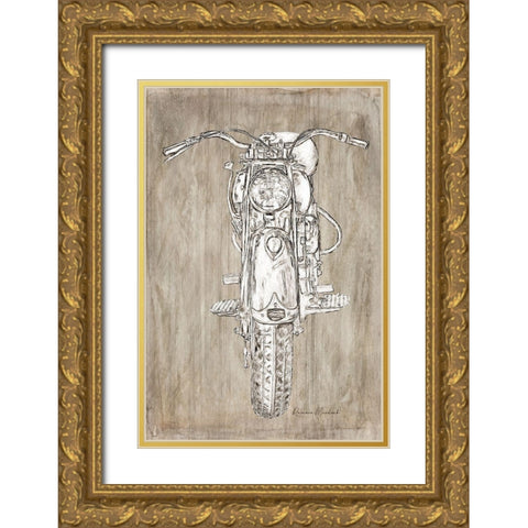 Dream Cycle No. 2 Gold Ornate Wood Framed Art Print with Double Matting by Murdock, Ramona