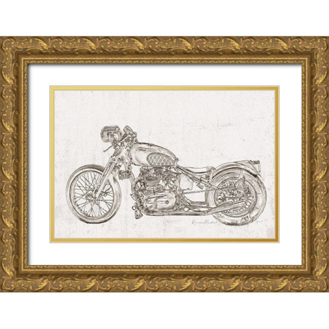 Sweet Ride No. 5 Gold Ornate Wood Framed Art Print with Double Matting by Murdock, Ramona