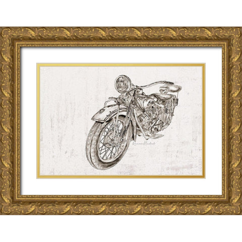 Sweet Ride No. 6 Gold Ornate Wood Framed Art Print with Double Matting by Murdock, Ramona