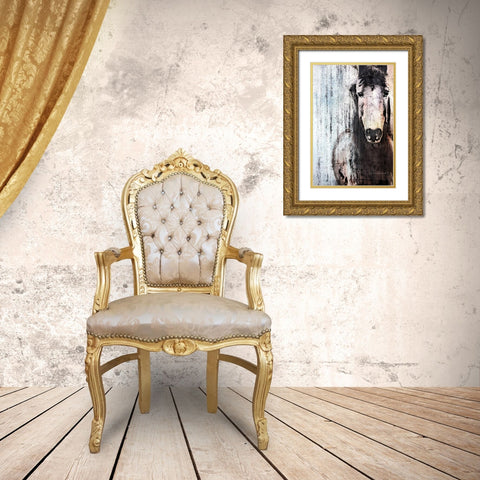 Old Soul Gold Ornate Wood Framed Art Print with Double Matting by Murdock, Ramona