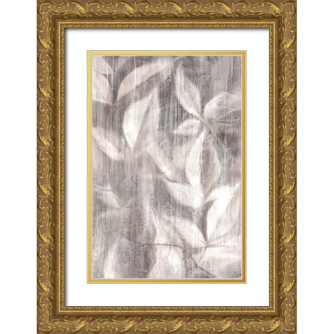 Neutral Autumn No. 2 Gold Ornate Wood Framed Art Print with Double Matting by Murdock, Ramona