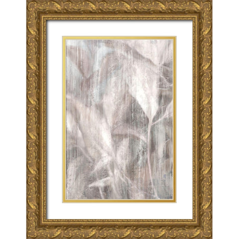Neutral Autumn No. 4 Gold Ornate Wood Framed Art Print with Double Matting by Murdock, Ramona
