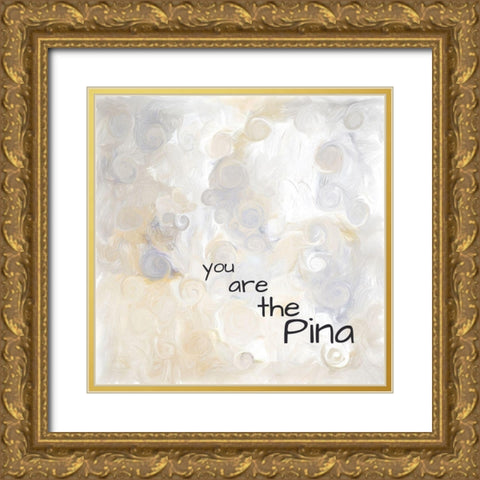 Colada Gold Ornate Wood Framed Art Print with Double Matting by Murdock, Ramona