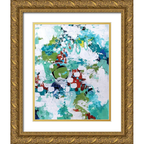 A Joyful Noise II Gold Ornate Wood Framed Art Print with Double Matting by Allemand, Sue