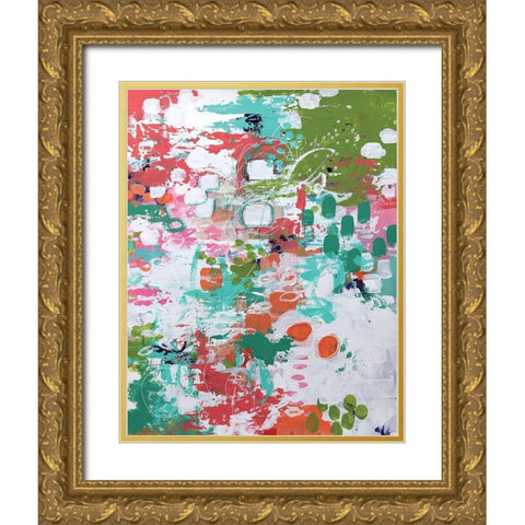 A Sunday Drive II Gold Ornate Wood Framed Art Print with Double Matting by Allemand, Sue