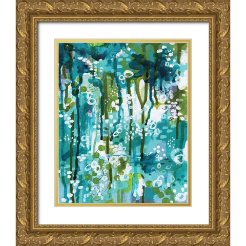 Forest for the Trees Gold Ornate Wood Framed Art Print with Double Matting by Allemand, Sue