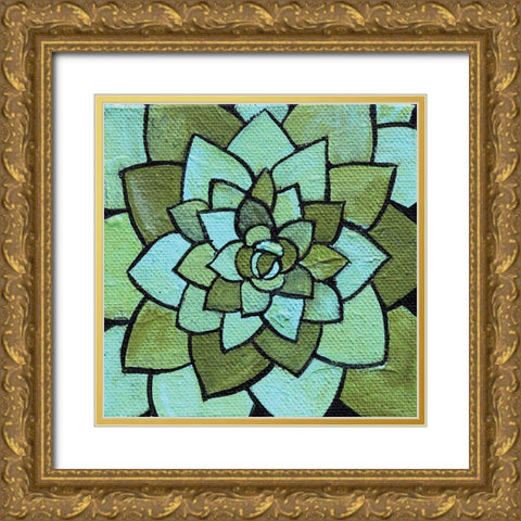 Natures Perfection Gold Ornate Wood Framed Art Print with Double Matting by Allemand, Sue