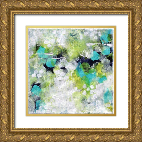 Reflections III Gold Ornate Wood Framed Art Print with Double Matting by Allemand, Sue