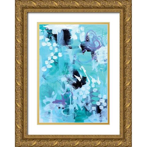 Make a Wish I Gold Ornate Wood Framed Art Print with Double Matting by Allemand, Sue