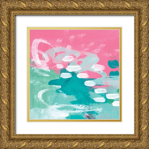 Such Fun I Gold Ornate Wood Framed Art Print with Double Matting by Allemand, Sue