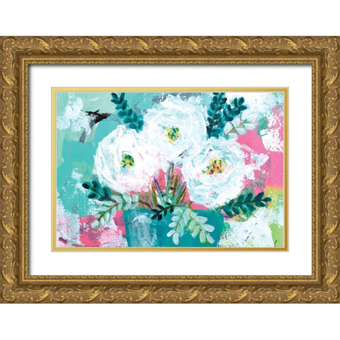 You are a Gift Gold Ornate Wood Framed Art Print with Double Matting by Allemand, Sue