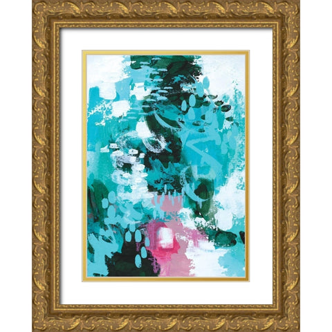 Beyond the Trees I Gold Ornate Wood Framed Art Print with Double Matting by Allemand, Sue