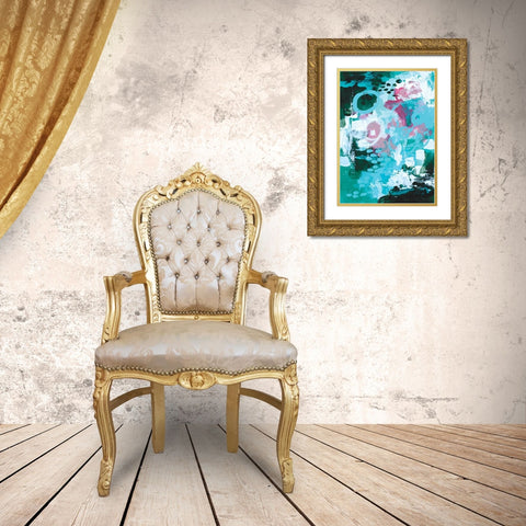 Beyond the Trees IV Gold Ornate Wood Framed Art Print with Double Matting by Allemand, Sue