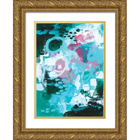 Beyond the Trees IV Gold Ornate Wood Framed Art Print with Double Matting by Allemand, Sue