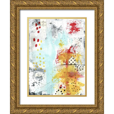 From Hot to Cold Gold Ornate Wood Framed Art Print with Double Matting by Ogren, Sarah