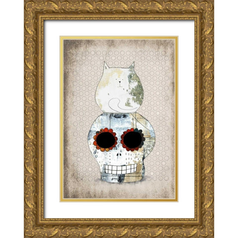 Two Sugars Gold Ornate Wood Framed Art Print with Double Matting by Ogren, Sarah