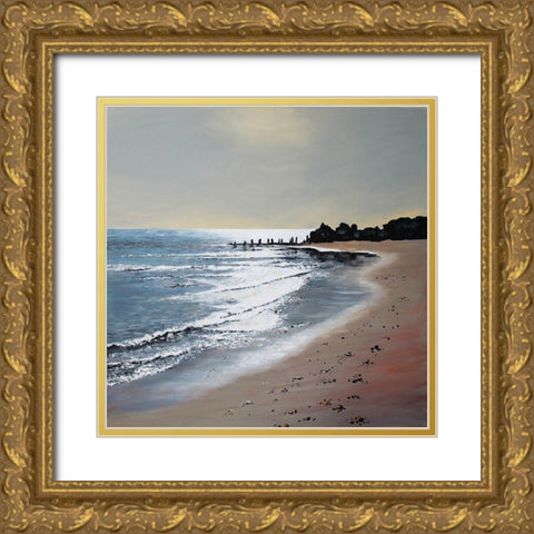 I Can See Clearly Gold Ornate Wood Framed Art Print with Double Matting by Francis, Sandra