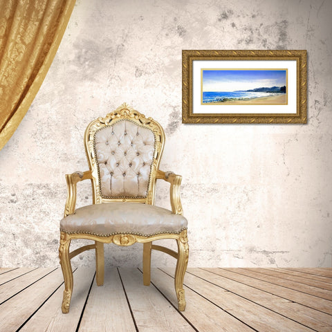 Morning Light Gold Ornate Wood Framed Art Print with Double Matting by Francis, Sandra