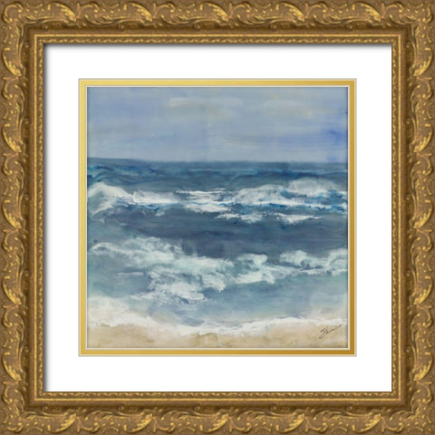 Natures Cadence - Spirits Tempo Gold Ornate Wood Framed Art Print with Double Matting by Shanti, Shima