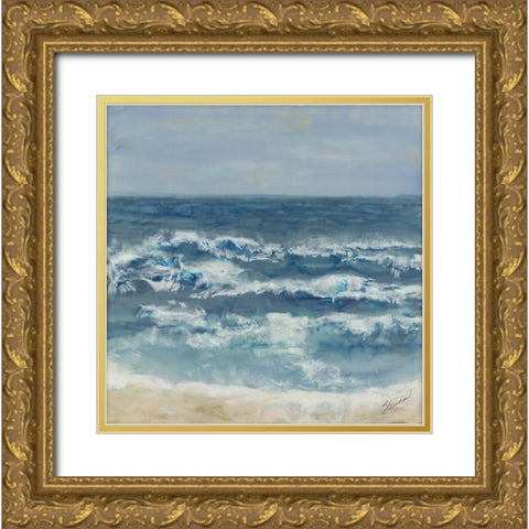 The Promise of Peace Gold Ornate Wood Framed Art Print with Double Matting by Shanti, Shima