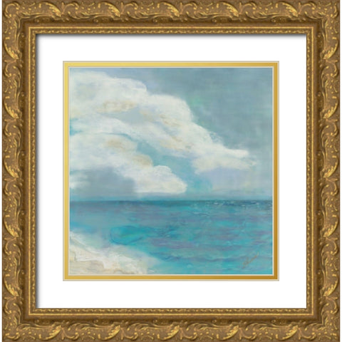 Laden with Promise of Change to Come Gold Ornate Wood Framed Art Print with Double Matting by Shanti, Shima