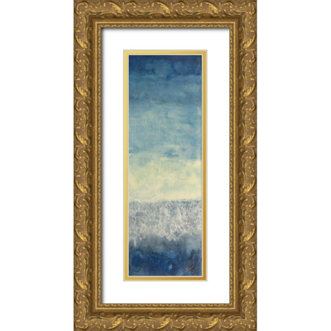 Between Worlds II Gold Ornate Wood Framed Art Print with Double Matting by Shanti, Shima