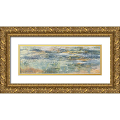Sun-Soaked II Gold Ornate Wood Framed Art Print with Double Matting by Shanti, Shima