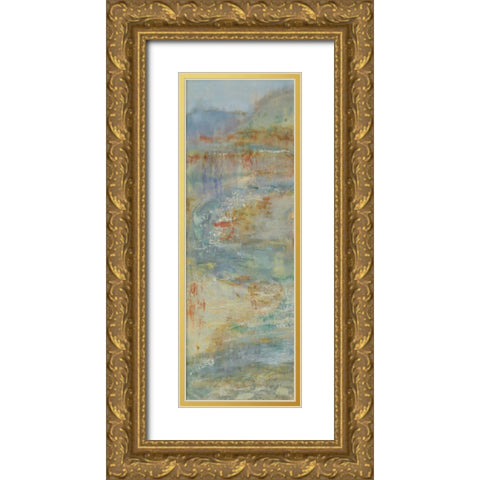 Send Rain I Gold Ornate Wood Framed Art Print with Double Matting by Shanti, Shima