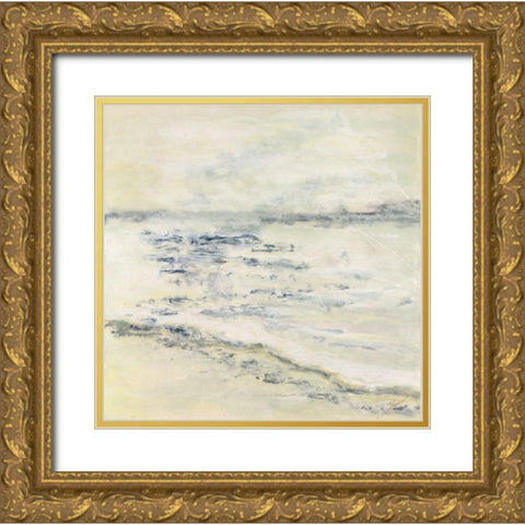 Milk and Honey Gold Ornate Wood Framed Art Print with Double Matting by Shanti, Shima