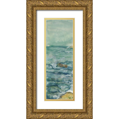 So Close Away From You I Gold Ornate Wood Framed Art Print with Double Matting by Shanti, Shima