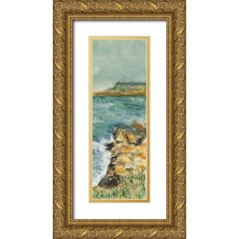 So Close Away From You II Gold Ornate Wood Framed Art Print with Double Matting by Shanti, Shima