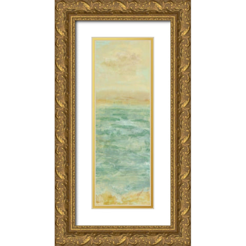 East Dawns Light II Gold Ornate Wood Framed Art Print with Double Matting by Shanti, Shima
