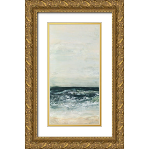 What Lies Beyond I Gold Ornate Wood Framed Art Print with Double Matting by Shanti, Shima