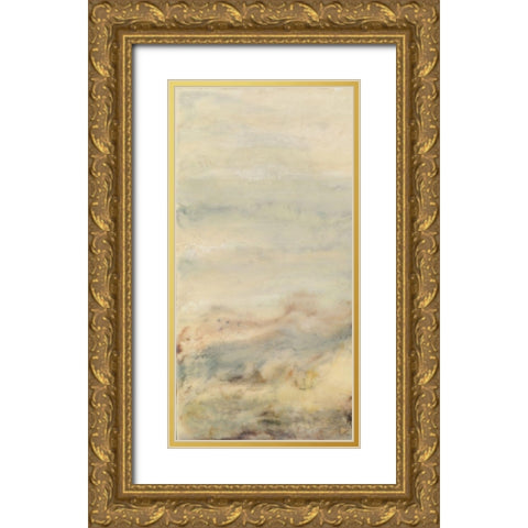 Imperceptible I Gold Ornate Wood Framed Art Print with Double Matting by Shanti, Shima