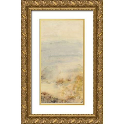 Imperceptible II Gold Ornate Wood Framed Art Print with Double Matting by Shanti, Shima