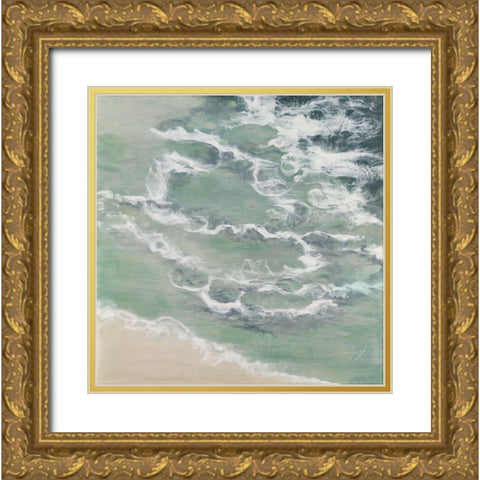 Intuiting the Divine Gold Ornate Wood Framed Art Print with Double Matting by Shanti, Shima